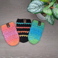 Pink Gradient Cable Knit Cozy