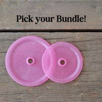 Regular & Wide Mouth Mason Jar Tumbler Lid Bundle