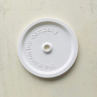 The Classic White MBC Mason Jar Tumbler Lid freeshipping - The Mason Bar Company