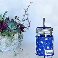 Daisies & Bee's Cozy (Blue)
