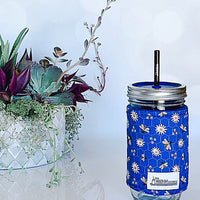 Daisies & Bee's Cozy (Blue)