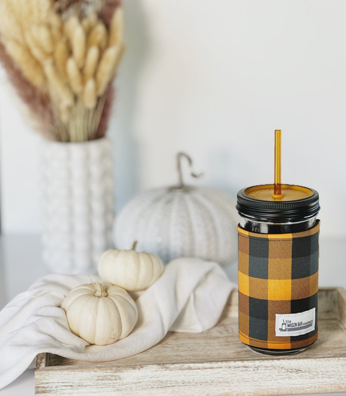 Pumpkin Spice Plaid Cozy
