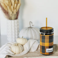 Pumpkin Spice Plaid Cozy