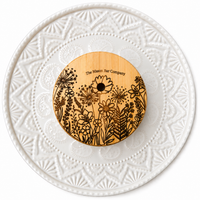 Wildflowers Bamboo Lid