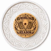 If Im the Problem Bamboo Lid