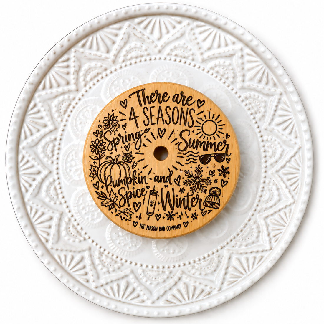 Four Seasons Bamboo Lid