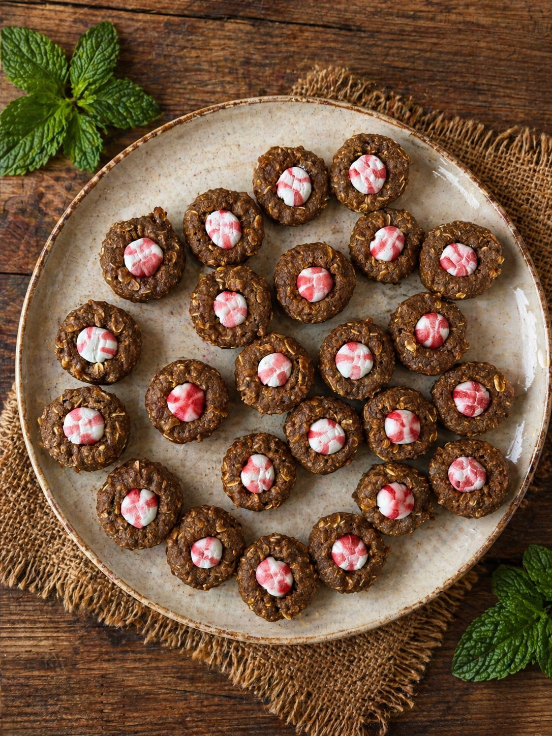 Peppermint Horse Cookies 🍪