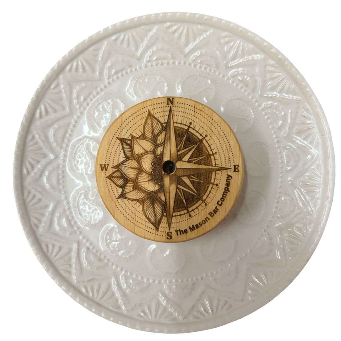 Explore Wide Mouth Bamboo Lid