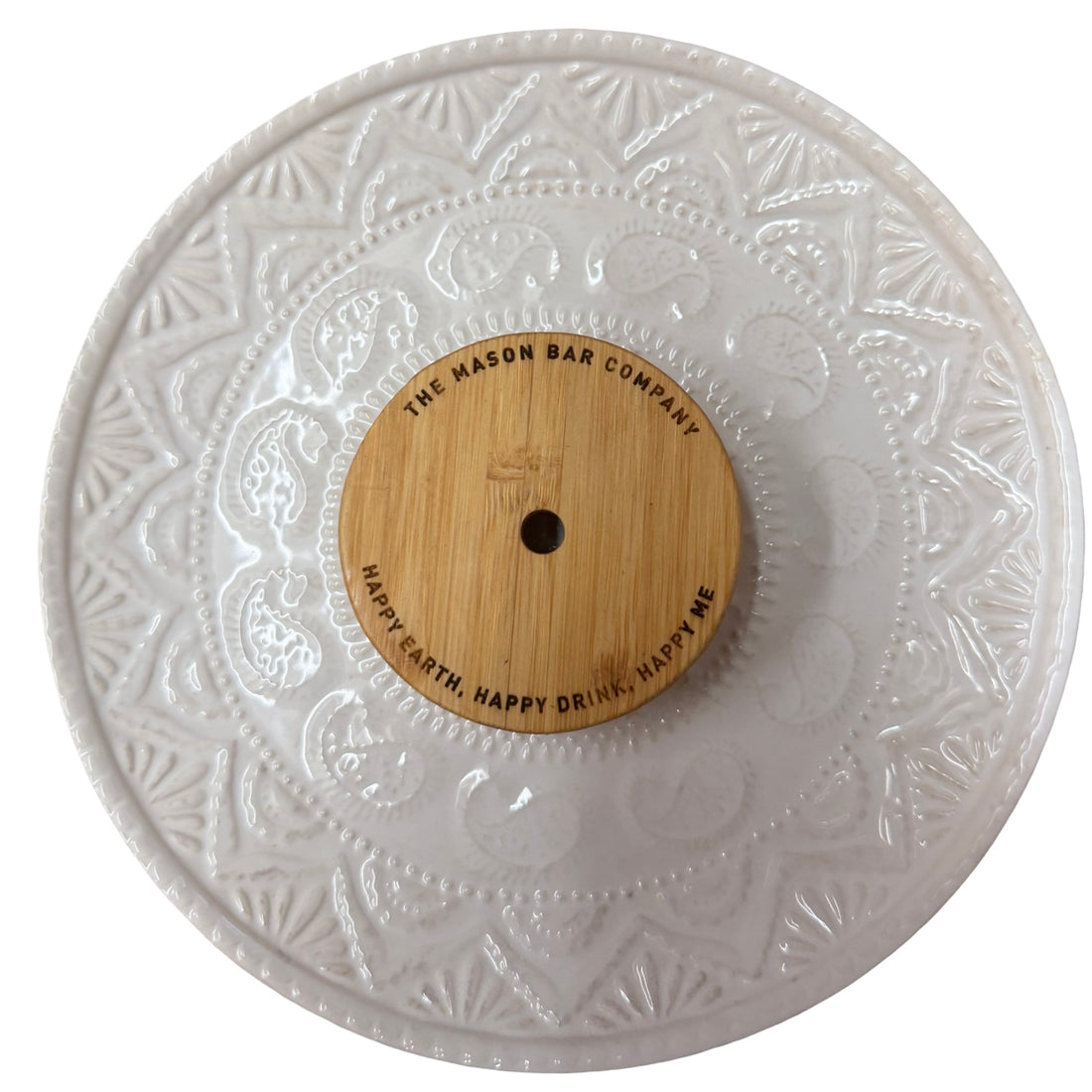The Mason Bar Company Regular Mouth Bamboo Lid