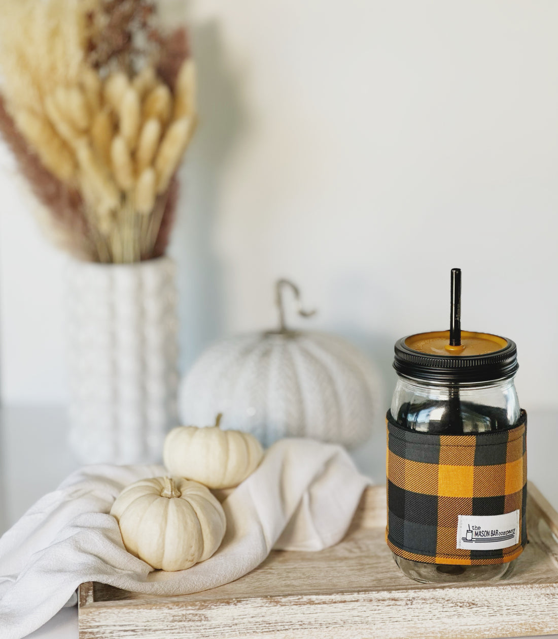 Pumpkin Spice Plaid Cozy