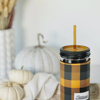 Pumpkin Spice Plaid Cozy
