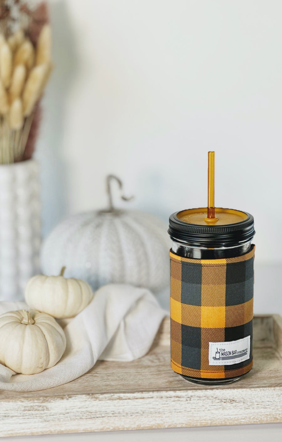 Pumpkin Spice Plaid Cozy