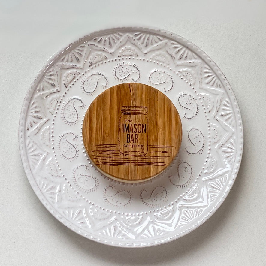 Bamboo Storage Lid freeshipping - The Mason Bar Company